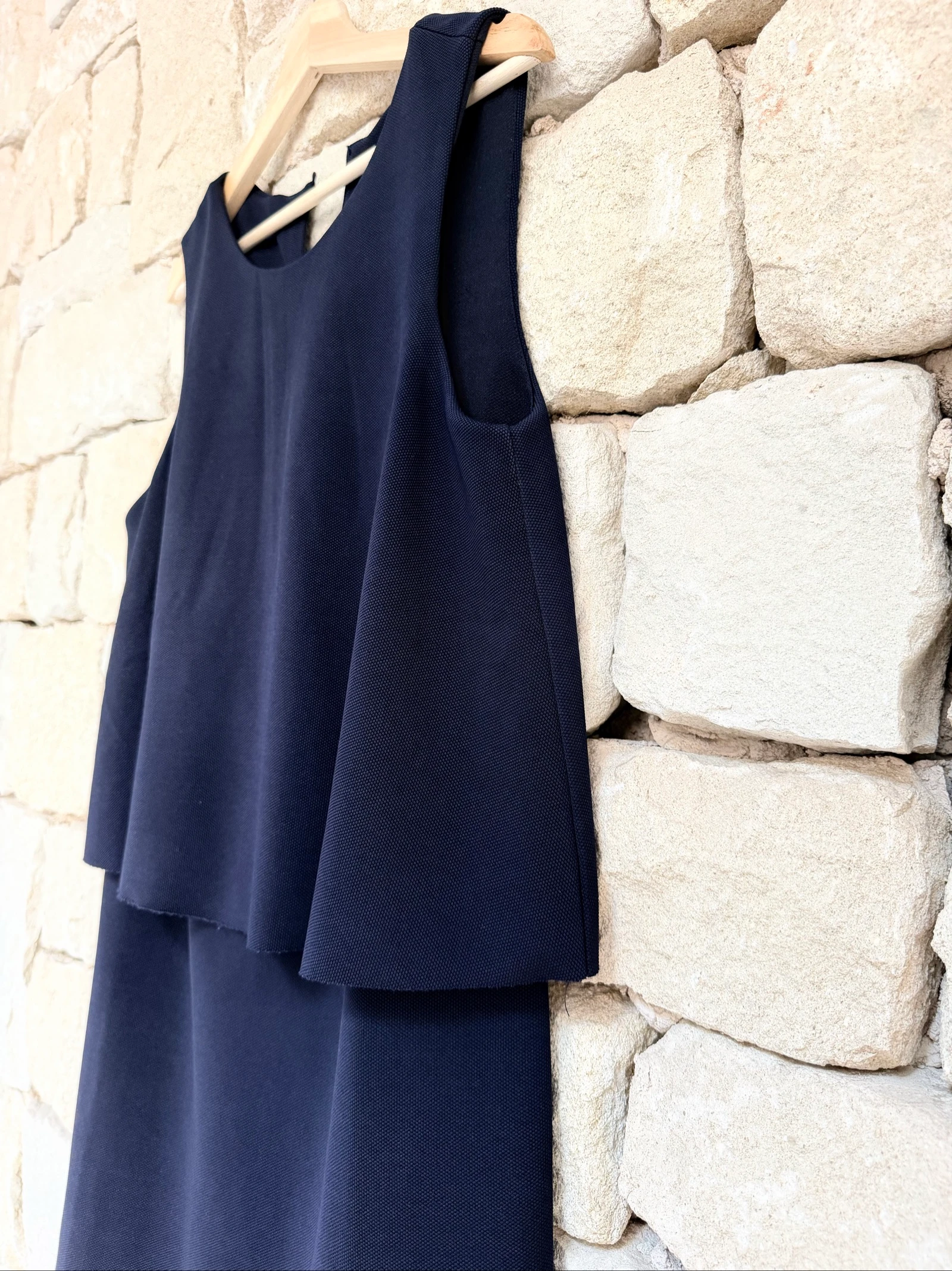 Vestido azul marino talla S de Mango Violeta – photo 4